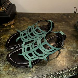 Donald J. Pliner “peace for the children” sandals